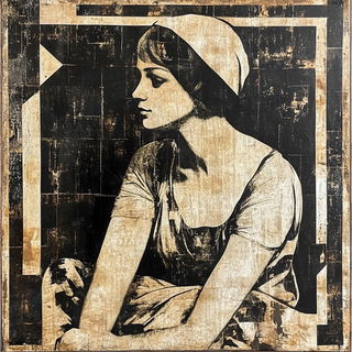 Doodlebop style, Midjourney V6.1: classical 18th-century oil painting