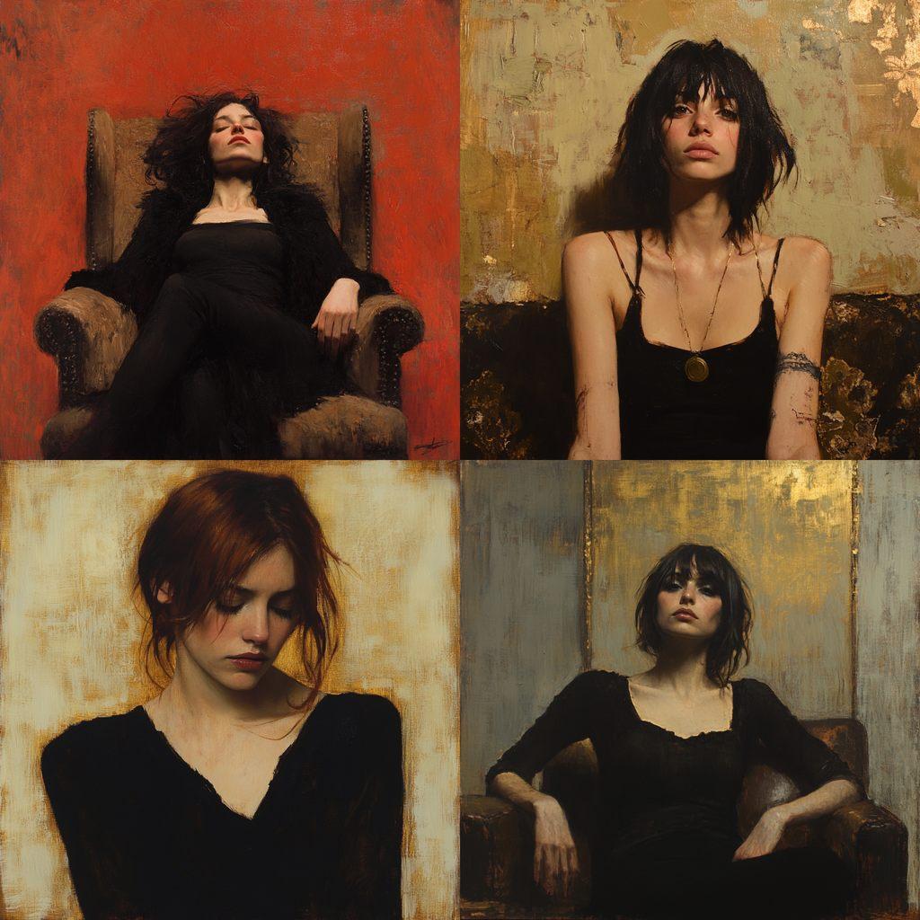 Aaron Westerberg style, Midjourney V6.1, render 1 of 4