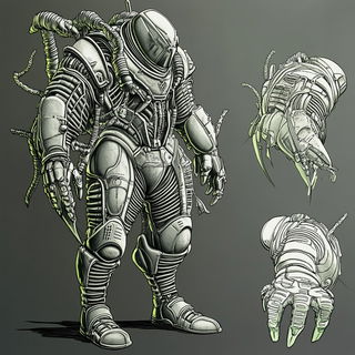 Bokehmarsh style, Midjourney V6.1: concept art character design of retropunk steam knight