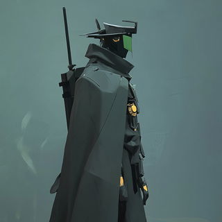 Vitracairn style, Midjourney V6.1: concept art character design of retropunk steam knight