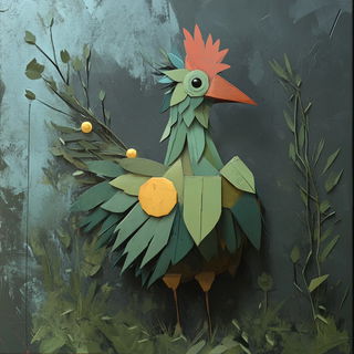 Vitracairn style, Midjourney V6.1: traditional folk art