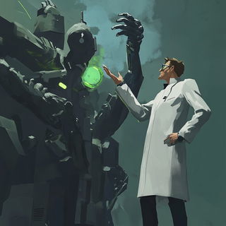 Vitracairn style, Midjourney V6.1: editorial illustration for popular scientific magazine cover