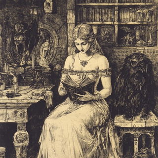Phyllocontour style, Midjourney V6.1: classical 18th-century oil painting
