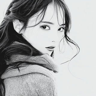 Tealcliff Gigantism style, Midjourney V6.1: photographic portrait of female protagonist