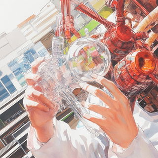 Archipuppetry style, Midjourney V6.1: editorial illustration for popular scientific magazine cover