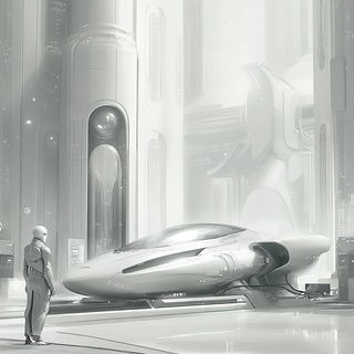 Ribbed Spine Bindery style, Midjourney V6.1: cinematic shot from sci-fi movie