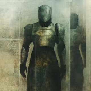 Porcelanomechanics style, Midjourney V6.1: concept art character design of retropunk steam knight