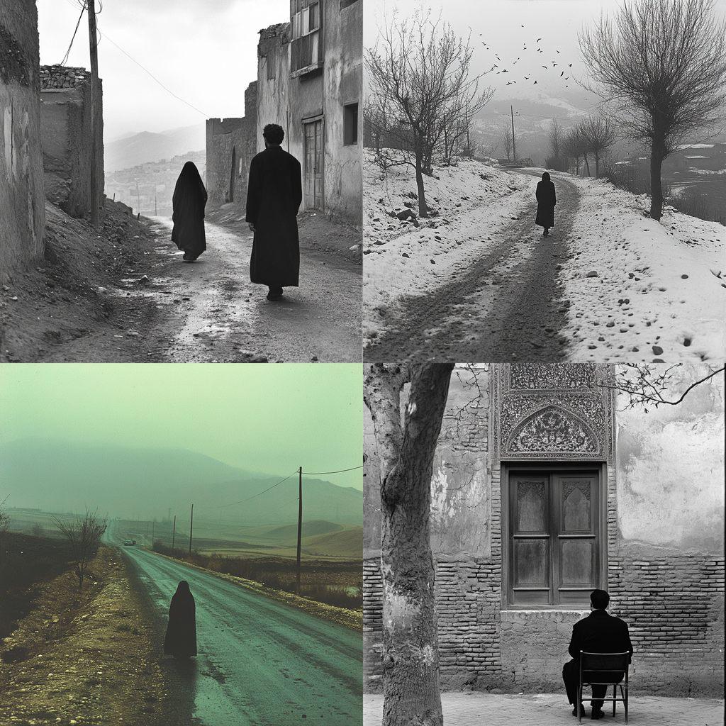 Abbas Kiarostami style, Midjourney V6.1, render 1 of 4