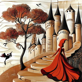 Fujiroto style, Midjourney V6.1: retro fairy-tale illustration