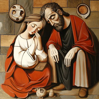 Fujiroto style, Midjourney V6.1: classical 18th-century oil painting