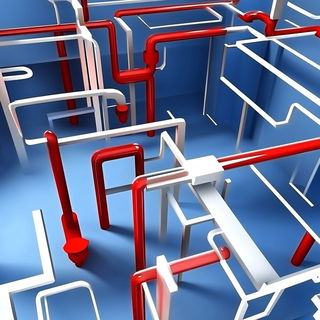 Fujiroto style, Midjourney V6.1: technical infrastructure blueprint schematics