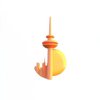 Mortisewater style, Midjourney V6.1: bold minimalist logo design for Istanbul city municipal services