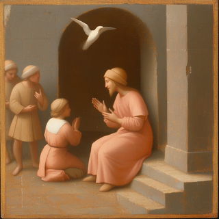 Mortisewater style, Midjourney V6.1: classical 18th-century oil painting