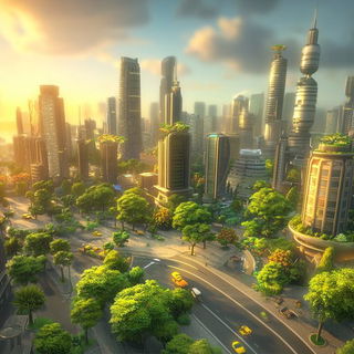 Roseglass Storycraft style, Midjourney V6.1: megacity with futuristic bioarchitecture