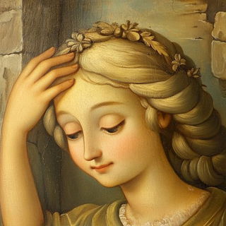 Roseglass Storycraft style, Midjourney V6.1: classical 18th-century oil painting