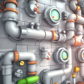 Roseglass Storycraft style, Midjourney V6.1: technical infrastructure blueprint schematics
