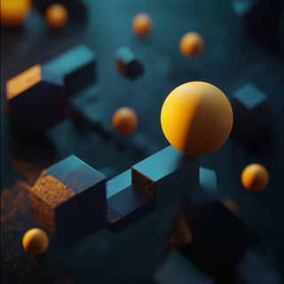 Brumafilm style, Midjourney V6.1: abstract 3D render