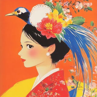Tropicurrent style, Midjourney V6.1: traditional folk art
