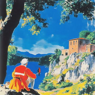 Tropicurrent style, Midjourney V6.1: classical 18th-century oil painting