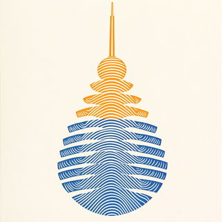 Sunsetkai style, Midjourney V6.1: bold minimalist logo design for Istanbul city municipal services