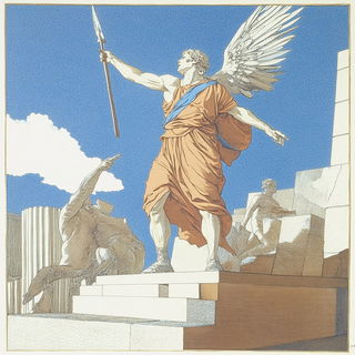 Sunsetkai style, Midjourney V6.1: classical 18th-century oil painting
