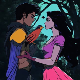 Botanitecture style, Midjourney V6.1: retro fairy-tale illustration