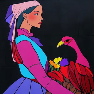 Botanitecture style, Midjourney V6.1: traditional folk art