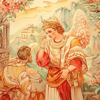 Pulpbazaar style, Midjourney V6.1: classical 18th-century oil painting