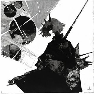 Beamblossom style, Midjourney V6.1: black-and-white manga comic strip