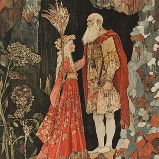 Ruinbloom style, Midjourney V6.1: classical 18th-century oil painting