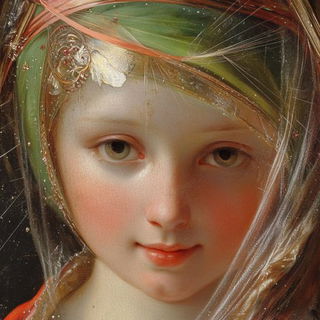 Archidye style, Midjourney V6.1: classical 18th-century oil painting