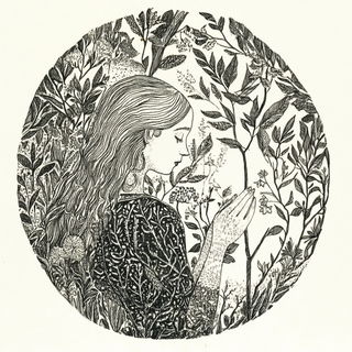 Afterautumn style, Midjourney V6.1: retro fairy-tale illustration
