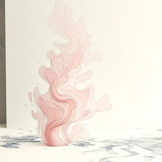 Raymane style, Midjourney V6.1: abstract 3D render