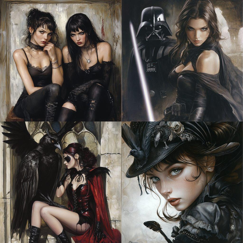 Adi Granov style, Midjourney V6.1, render 1 of 4