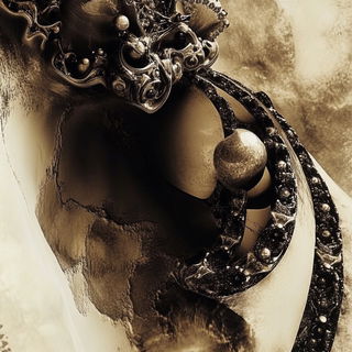 Foliamigrate style, Midjourney V6.1: abstract 3D render