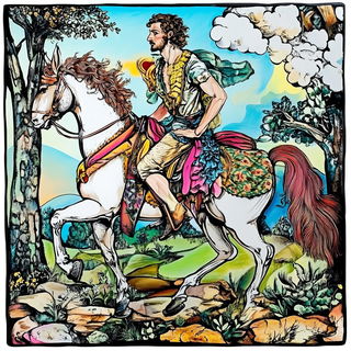 Darkroom Prismcraft style, Midjourney V6.1: classical 18th-century oil painting