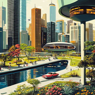 Gilded Bacchanal Engines style, Midjourney V6.1: megacity with futuristic bioarchitecture