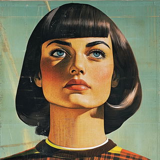 Gilded Bacchanal Engines style, Midjourney V6.1: photographic portrait of female protagonist