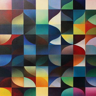 Brushplanet Assemblage style, Midjourney V6.1: creative pattern composition