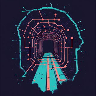 Creamblock Imprint style, Midjourney V6.1: technical infrastructure blueprint schematics