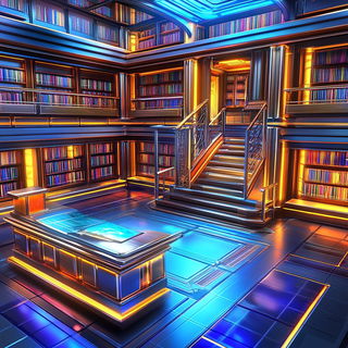 Saturated Fable Machines style, Midjourney V6.1: Midlibrary