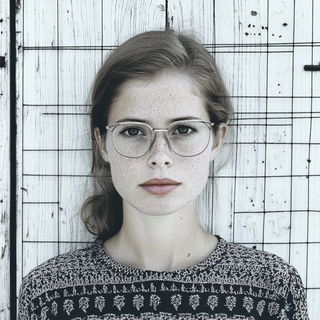 Puppetwire Cataclysm style, Midjourney V6.1: photographic portrait of female protagonist