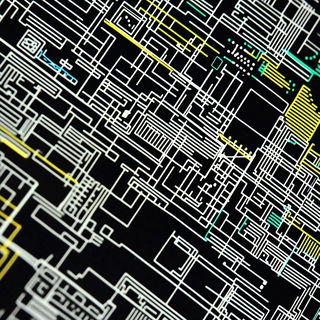 Puppetwire Cataclysm style, Midjourney V6.1: technical infrastructure blueprint schematics