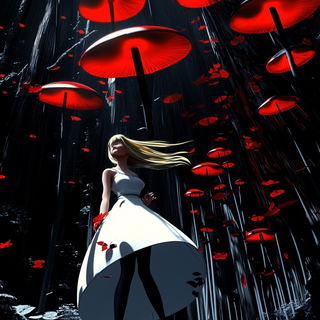Mythomarble style, Midjourney V6.1: retro fairy-tale illustration