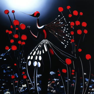 Mythomarble style, Midjourney V6.1: traditional folk art