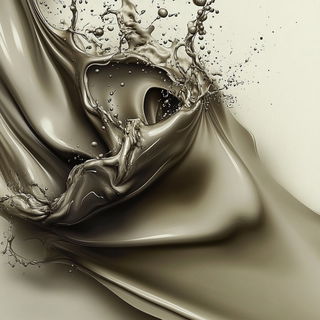 Ragwhite Mythicism style, Midjourney V6.1: abstract 3D render