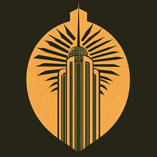 Chromalichen Screenprint style, Midjourney V6.1: bold minimalist logo design for Istanbul city municipal services
