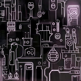 Karstmist style, Midjourney V6.1: technical infrastructure blueprint schematics
