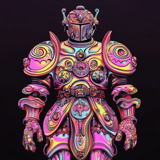 Vaporvale style, Midjourney V6.1: concept art character design of retropunk steam knight