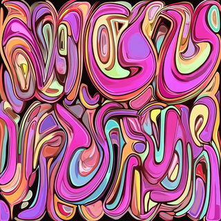 Vaporvale style, Midjourney V6.1: typographic composition with large letters